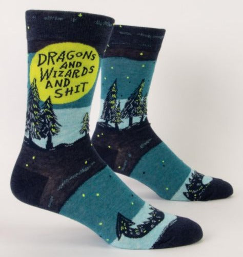 Men's Dragons & Wizards Socks
