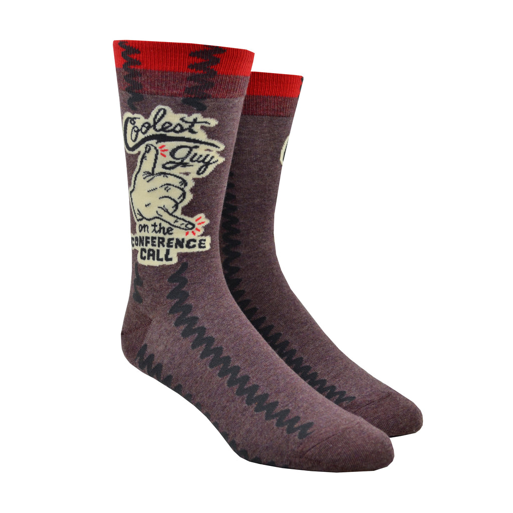 Men's Coolest Guy on the Conference Call Socks