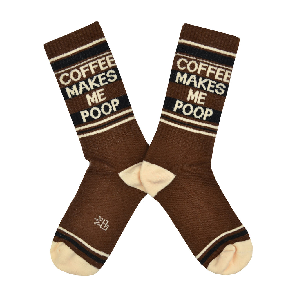 Unisex Coffee Makes Me Poop Socks