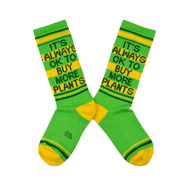 Unisex Buy More Plants Socks