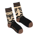 Unisex Death's Head Moth Socks