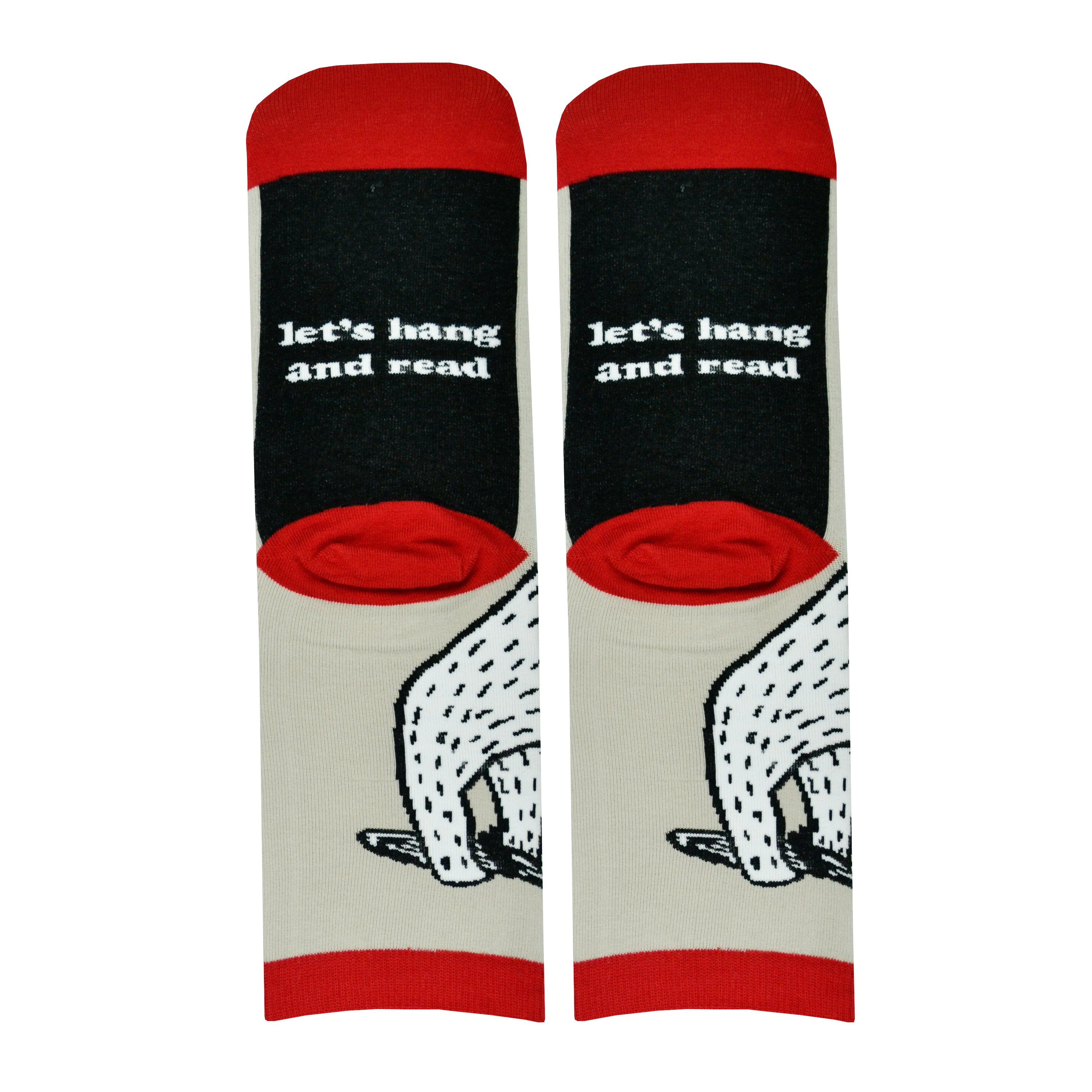 Unisex Book Sloth Socks