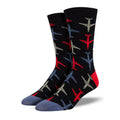 Men's Bamboo Airplane Socks